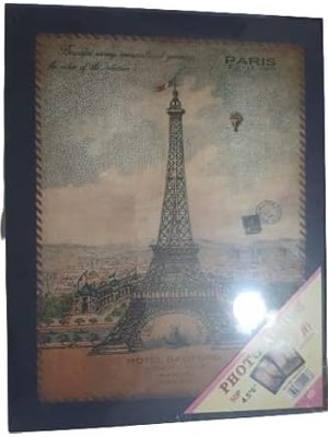 Die Grup Tr Fotoğraf Resim Albüm 10X15 cm 200'LÜK Eyfel Desenli Kutulu