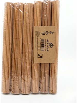 Die Grup Tr 6'li Doğal Bambu Amerikan Servis Takımı - Yıkanabilir Supla Masa Altlığı
