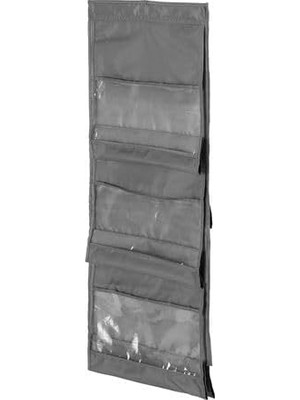 Die Grup Tr Bölmeli Düzenleyici Ölçü 39X93 cm Meridyendukkan Gri Renk Şeffaf Dolap Içi-Çok Amaçlı Organizer