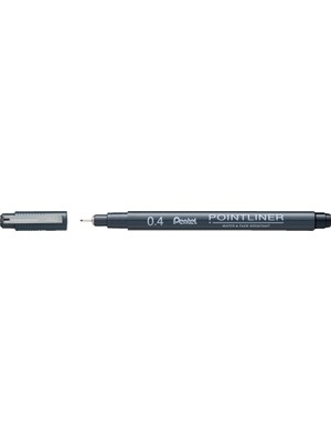Die Grup Tr Fiber Uçlu Yazı Kalemi - 0.4 Mm. Siyah