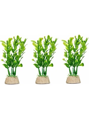 Die Grup Tr 3'lü Plastik Bitki - 10 cm