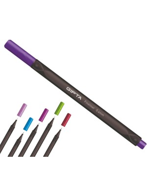 Die Grup Tr 145433 Fineliner Kalem 0,4 mm Mor K600009