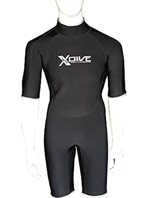 Die Grup Tr Aqua Men 3mm Dalış Shorty Beyaz Xs