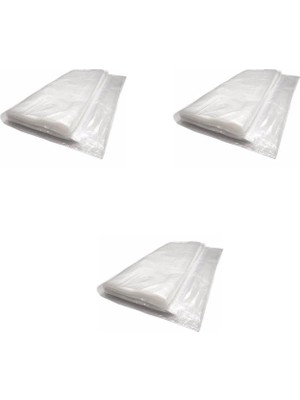 Die Grup Tr Vakumsuz Şeffaf Çift Kişilik Yatak Baza Saklama Taşıma Kılıfı Poşeti Torbası - 200X250 Cm. - 3 Adet