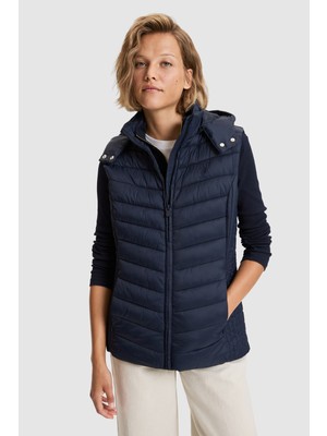 U.S. Polo Assn. Kadın Lacivert Yelek 50326196-VR033