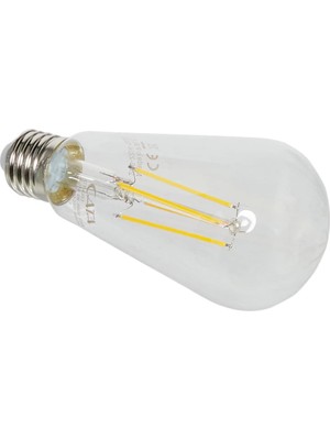 Die Grup Tr CT-4353 8W E27 3000K, Gün Işığı Uzun Flament LED Ampul