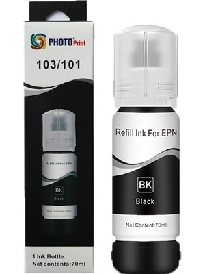 Die Grup Tr Epson 103 Uyumlu Siyah Ithal Muadil Mürekkep 70 Ml, PP-50001