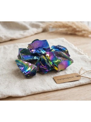 Mariposa Joyas Elektro Kuvars Rainbow Ham Kütle