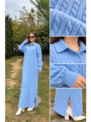 Yetki Tekstil Triko Yumoş Elbise