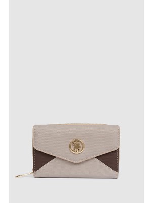 U.S. Polo Assn. Kadın Sarı Cüzdan 50330494-VR096