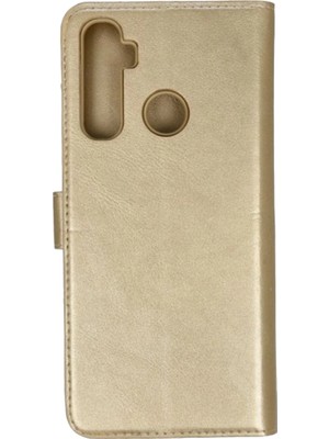 sbodurhome Realme C3 Trend S Plus Kapaklı Kılıf - Gold