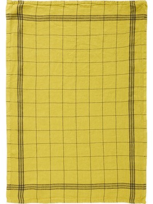 Charvet Kareli Pamuk Keten Mutfak Kurulama Bezi 52 x 75 cm