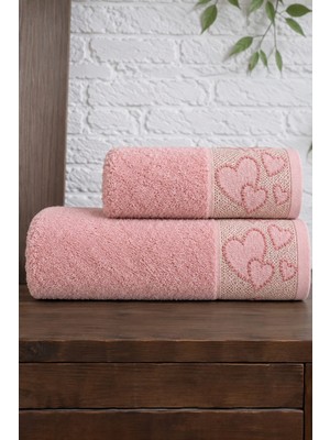 Mela Home 2'li Banyo Havlu Seti Hamam Takımı- El ve Yüz Havlusu- Çeyiz - Hediyelik 100% Pamuk