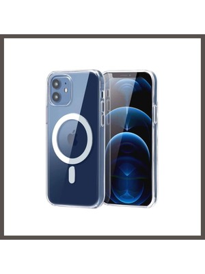 Nexora Living iPhone 11 Combo Sert Şeffaf Magsafe Kapak - Şeffaf Nxrlvng