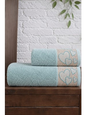 Mela Home 2'li Banyo Havlu Seti Hamam Takımı- El ve Yüz Havlusu- Çeyiz - Hediyelik 100% Pamuk