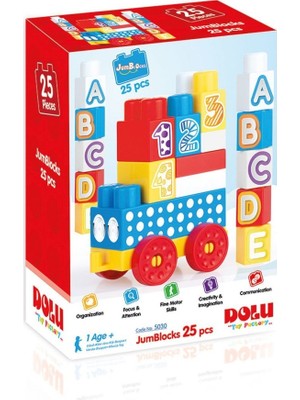 5030 Oyuncak Kutuda Mega Blok 25 Lı