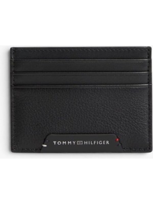 Tommy Hilfiger Th Corp cc Holder Erkek Siyah Cüzdan - AM0AM14793
