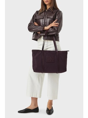 Calvin Klein Logolu Omuz Askılı Çanta LV04F3869GBAP Kadın Çanta LV04F3869G Bap