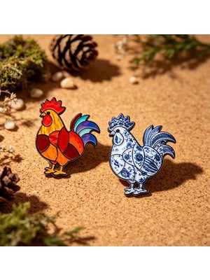 Lwp Global Lwp Shop Pandan Desing Ikili Pin Broş