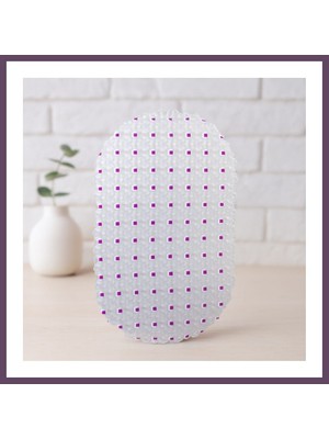 Bezos Oval Eko Pvc Kaydırmaz Banyo Paspası Bhs