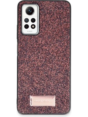 Onegif Xiaomi Redmi Note 12 Pro 4g Uyumlu Bright Simli Kapak - Derin Mor