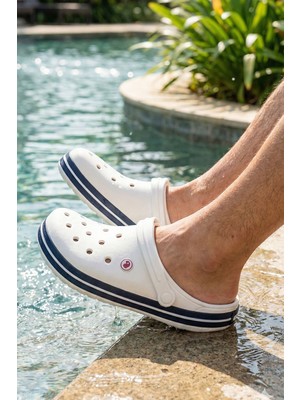 Vavis Beyaz Anatomik Comfort Terlik & Sandalet