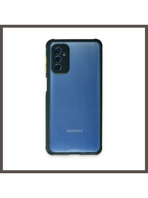 Nexora Living Samsung Galaxy M52 5g Kılıf Miami Şeffaf Silikon - Koyu Yeşil Nxrlvng