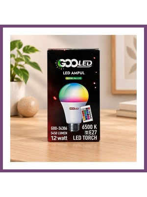 Bezos 12 W Rgb Kumandalı Ampul Gambera1