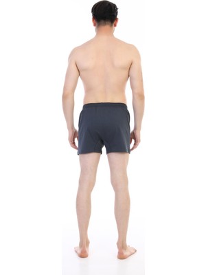 Çift Kaplan Erkek Penye Füme Boxer 805