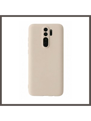 Nexora Living Redmi Note 8 Pro Kılıf First Silikon - Krem Nxrlvng