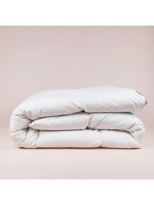Eko 15 Downmix Yorgan,%15 Kaz Tüyü ve Mikrojel Elyaf Karışımı, 195X215 cm Çift Kişilik, Hafif ve KONFORLU,%100 Pamuk Kumaş