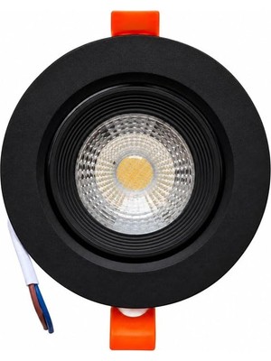 Odea Tr Uzay 3 Renkli Sıva Altı LED Panel Armatür Renk Anahtarlı Siyah