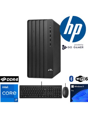 HP Pro Tower H104 Intel Core i7 13700 / 32GB DDR4 Ram / 2TB NVMe SSD / Wifi 6 - Bluetooth 5.3 / Windows 11 PRO HP Masaüstü Bilgisayar