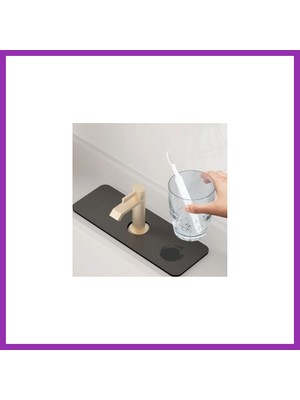 Salmore Su Emici Sihirli Lavabo Kenar Matı 38X13CM MC-605 Bty