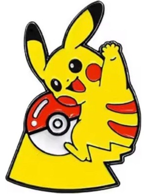Ozn Aksesuar Pokemon Kadın Broş, Çocuk Broş, Iğneli Broş Klipsli Broş Yaka Broşu Çeket Yaka Iğnesi, Mineli B270
