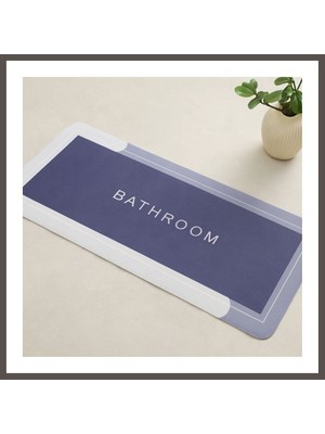 Nexora Living Dikdörtgen Su Emici Banyo Paspası 116 x 37.5 cm (Elastik) Nxrlvng