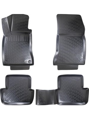 Zemira Rizline Mercedes A Serisi W177 Sedan 2019 Sonrası Uyumlu 3D Havuzlu Paspas