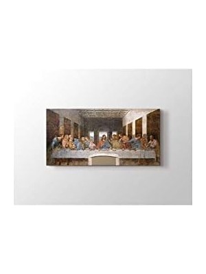 Zemira 2645 Sanat Leonardo Da Vinci - Son Akşam Yemeği Tablo-40 x 60 cm Yatay