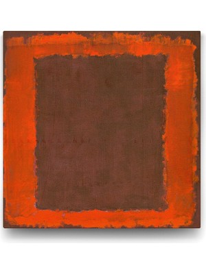 Zemira Mark Rothko - 1957‏ Tablosu - 80X80CM