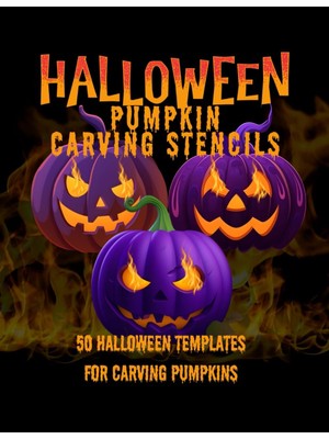 Zemira Independently Published Pumpkin Carving Stencils: Over 50 Easy To Use Scary And Spooky Halloween Pu