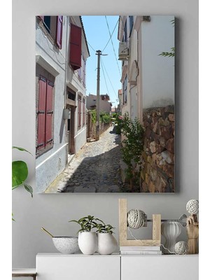 Zemira Postermanya (PSTER15125) Ayvalık Manzara Kanvas Tablo 50 x 70