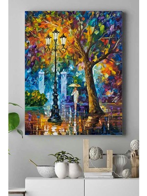 Zemira Postermanya (PSTER18475) Yalnız Kadın Sanatsal Kanvas Tablo 50 x 70