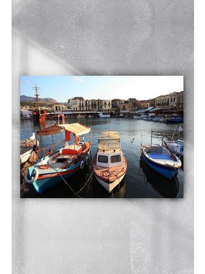 Zemira Postermanya (PSTER9662) Yunan Adaları Manzara Poster (70X100CM)