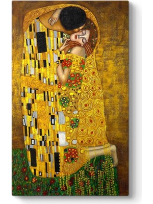 Zemira Gustav Klimt - The Kiss Tablosu 50 x 90
