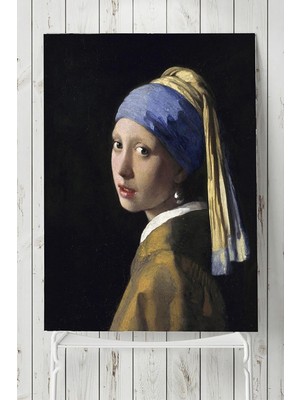 Zemira Postermanya (PSTER5841) Johannes Vermeer - Inci Küpeli Kız Sanatsal Poster