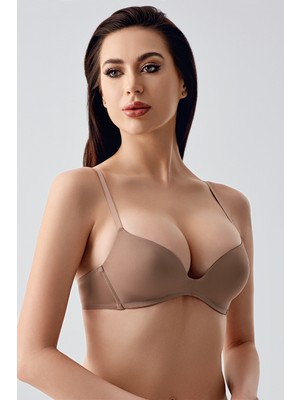 NEWBRA LINGERIE Soft Cup Desteksiz Basic Sütyen