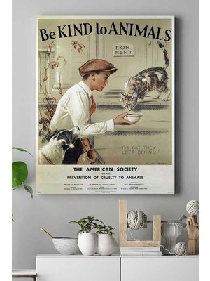 Zemira Postermanya (PSTER14958) Animals Kanvas Tablo 30 x 40
