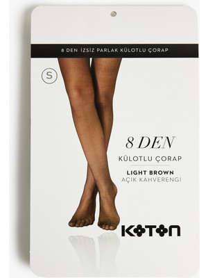 Koton 8 Den Izsiz Parlak Külotlu Çorap
