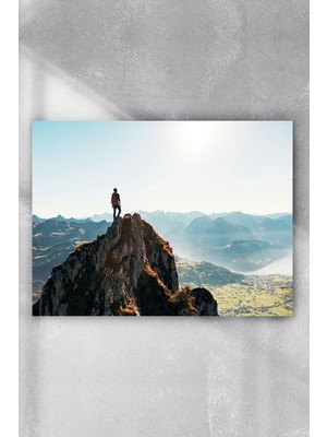 Zemira Postermanya (PSTER4060) Dağ Doğa Manzara Poster 5 (90X130CM)