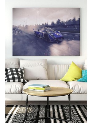 Zemira Postermanya (PSTER18506) Yarış Arabası Kanvas Tablo 2 50 x 70